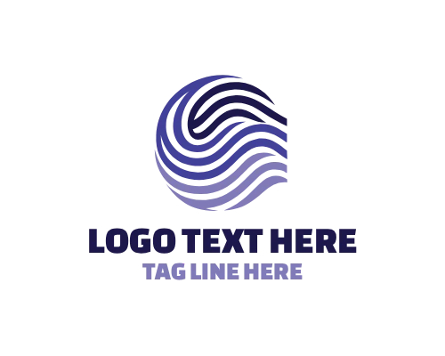 Abstract Wave Harmony Logo