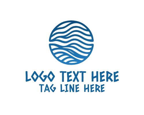 Abstract Wave Surge Logo