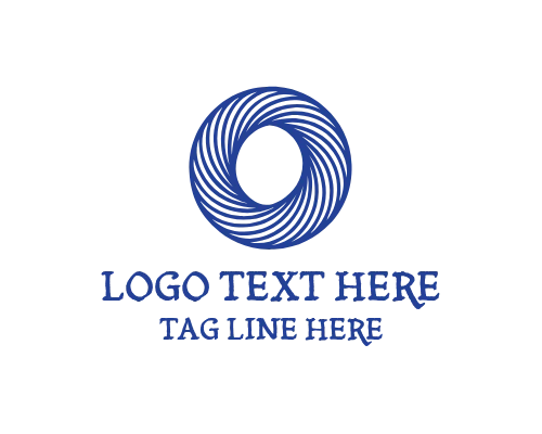 Abstract Wave Tide Logo