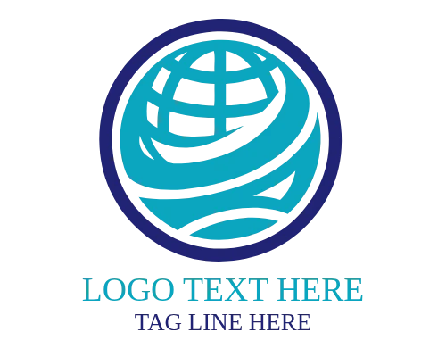 Abstract World Sphere Logo