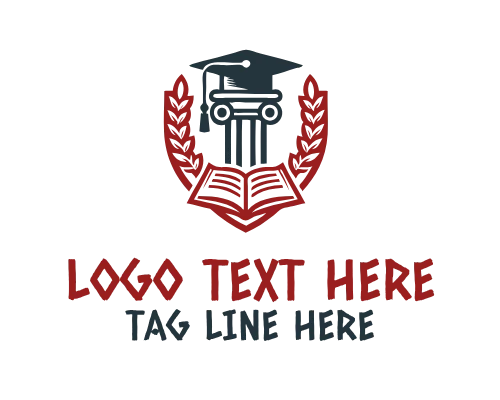 Academy Book Shield Logo