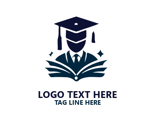 Achievement Graduation Cap Logo