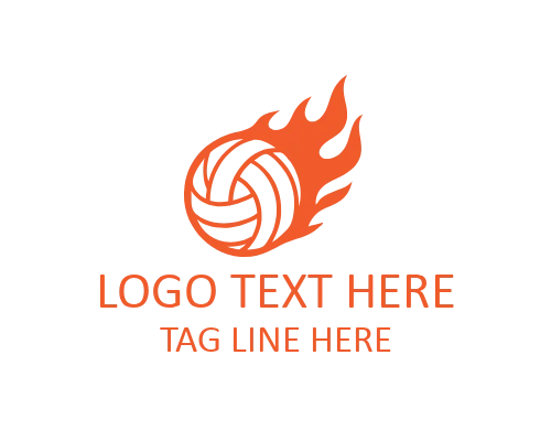 Active Volleyball Logo