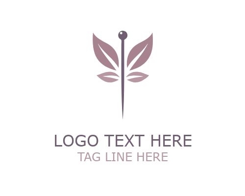 Acupuncture Spiritual Lotus Logo for Holistic Health and Wellness