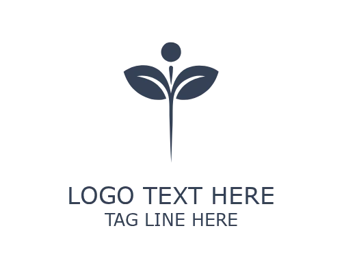 Acupuncture Therapy Lotus Logo for Holistic Health and Wellness