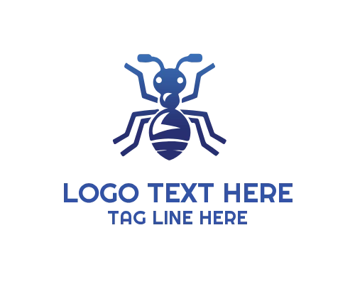 Advanced Productivity Ant Brand Identity Logo