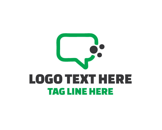 Advanced Speech Bubble Logo