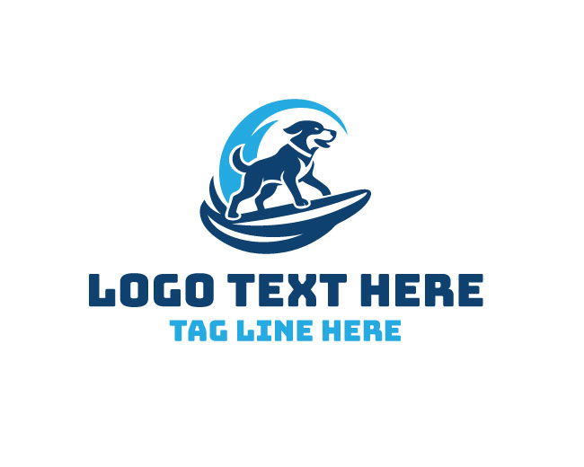  Advanced Surf Dog Logo