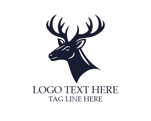 Adventure Outdoor Deer Logo