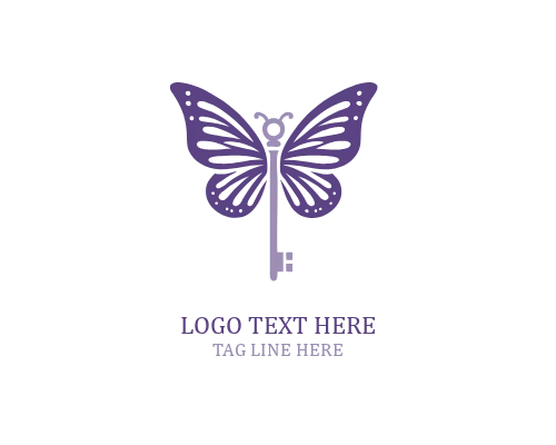 Aether Path Wings Key Logo
