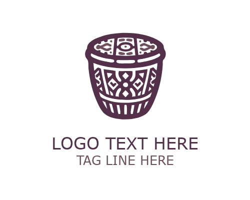 African Tribal Sound Logo