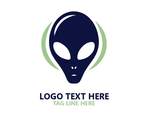Minimal Alien logo