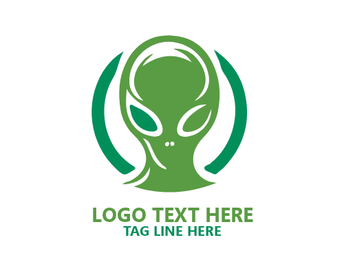 Alien smart symbol logo