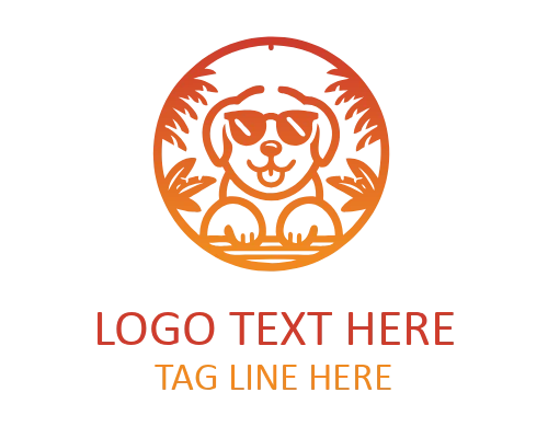 Alpha Dog Emblem Logo