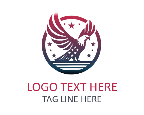 American Eagle Wing Crest