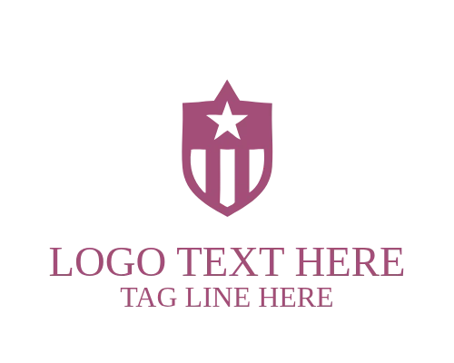 American Flag Shield Logo