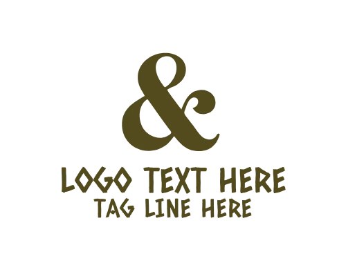 Ampersand Glow Logo