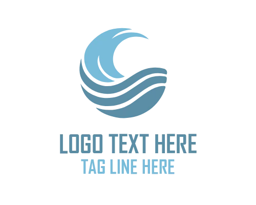 an Ocean Wave Logo