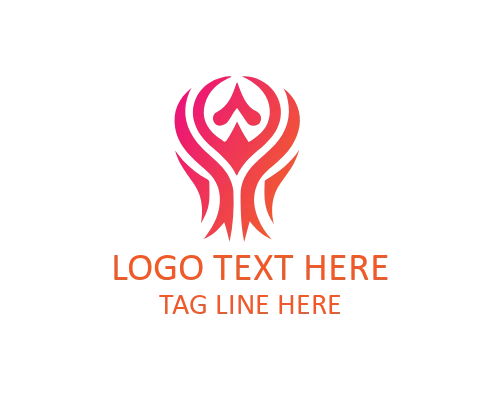 Ancient Tribal Circle Logo for Traditional Branding