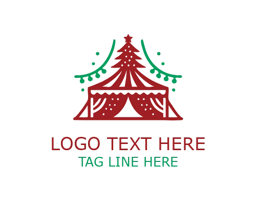 Angel Wings Christmas Logo for Festive Holiday and Spiritual Branding
