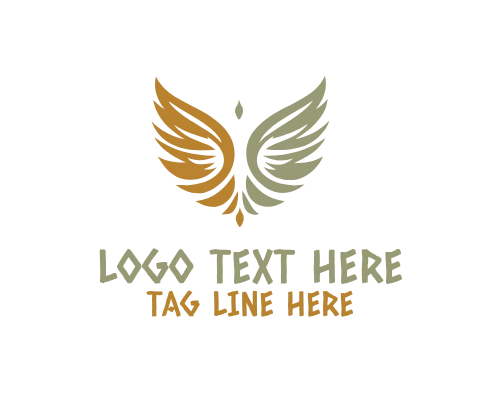 Angelic Elegance Wings Logo