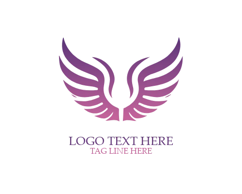  Angelic Spread Wings Logo