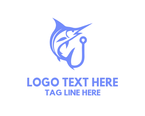 Angler Hook Marlin Logo