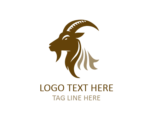 Angry Goat Mascot Logo