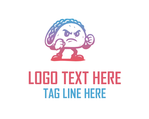 Angry Mexican Mascot Logo