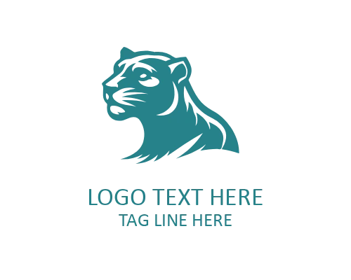 Angry Panther Mascot Logo