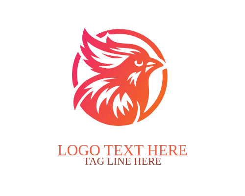 Angular Modern Cardinal Logo