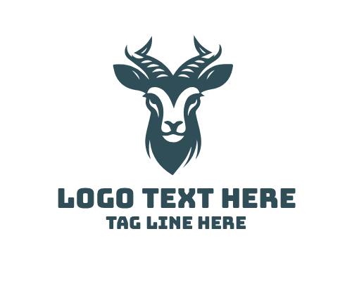 Animal Head Elegant Logo