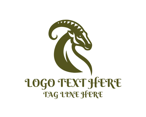 Animal Head Majestic Logo
