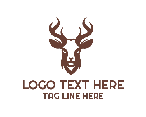 Animal Head Minimal Logo
