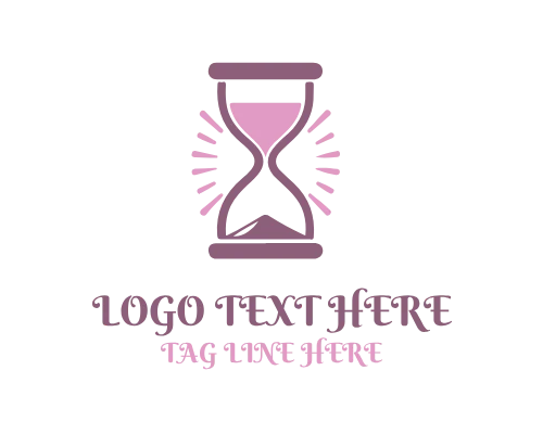 Antique Hourglass Logo