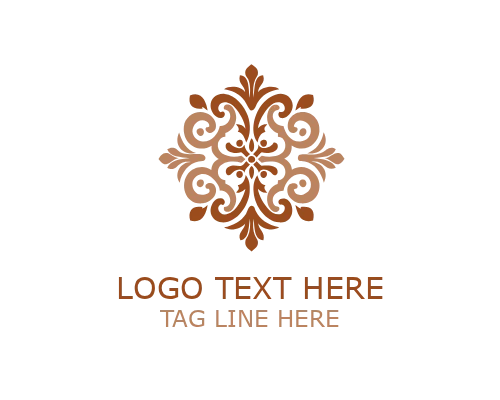 Antique Luxury Flourish Logo