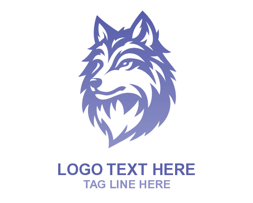Apex Wolf Mascot Logo