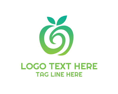 Apple Abstract Brand Logo