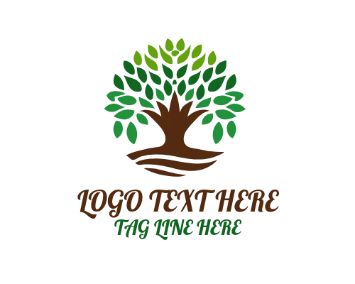 Apple Fruit Tree Orchard Harvest Logo