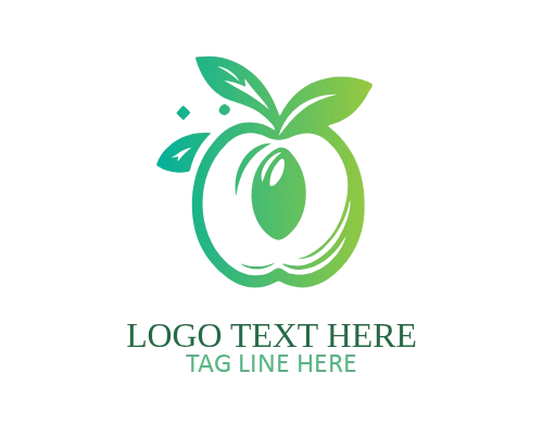 apricot line art logo