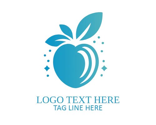 Apricot Soft Gradient Logo