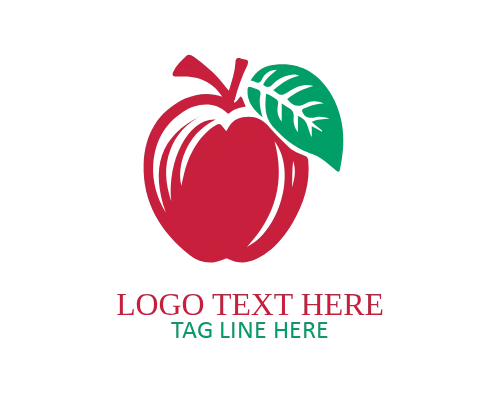 Apple Vintage Style Logo.