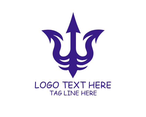 Aquatic Energy Trident Logo