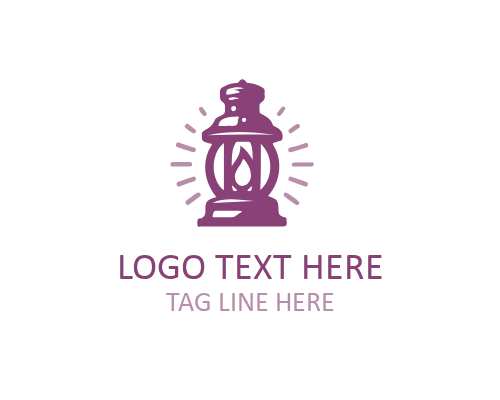 Arabic Lantern Logo