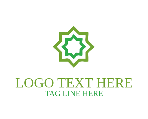 Arabic Mosque Arch Logo