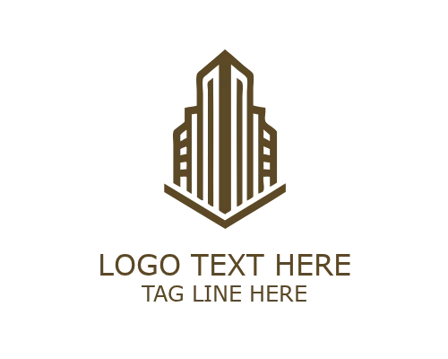 Architecture Home Real Estate Logo for Property Branding