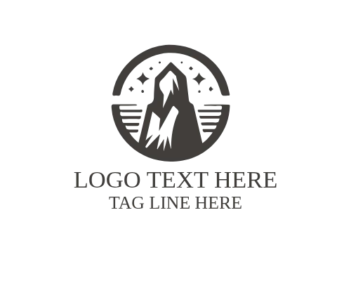  Archway Flat Stone Logo for Architecture and Construction Brands