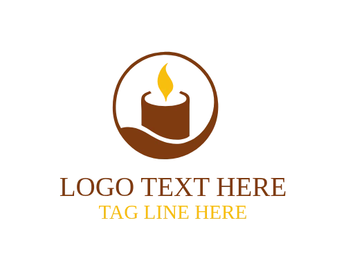 Aromatherapy Candle Logo