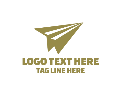 Arrow Paper Plane Logo