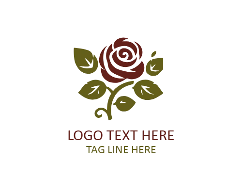 Art Deco Rose Logo